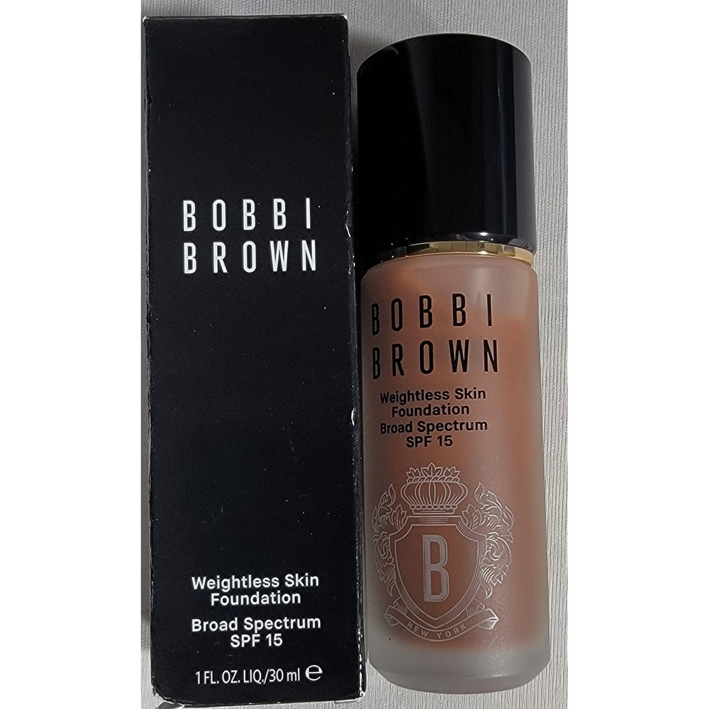 Bobbi Brown Weightless Skin Foundation SPF 15 C-116 Cool Espresso 1oz 30ml NEW